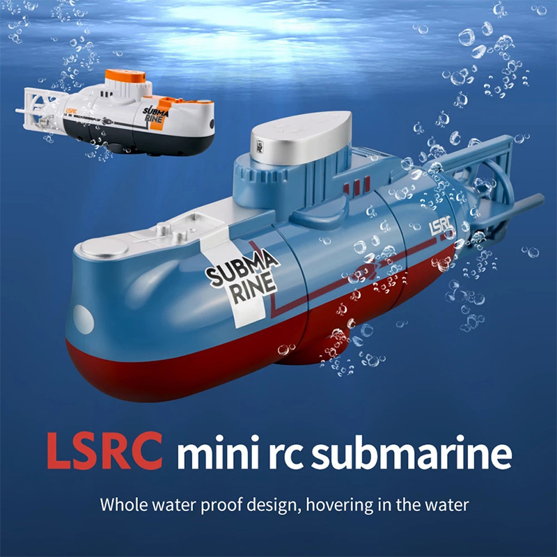 미니 RC 잠수함 6CH 무선 제어 잠수함 호버 기능 장난감 수족관 물고기 탱크 USB 충전식 어린이 어린이 선물